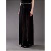 Givenchy Pleated Maxi Skirt in Black - Lyst