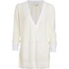 3.1 Phillip Lim Doublebreasted Cardigan in White - Lyst