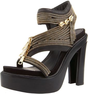 Givenchy Zip-detailed Platform Sandal - Lyst