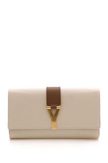 Yves Saint Laurent Canvas Clutch - Lyst
