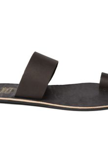 Acne Agra Leather Strap Sandals - Lyst