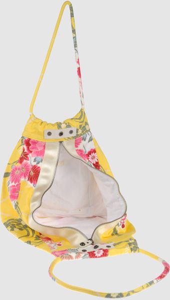 Diesel Large Fabric Bag in Yellow