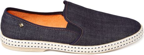 slip on denim shoes