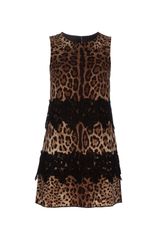 Dolce & Gabbana Leopard Print Dress