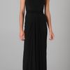 Zac Posen Stretchjersey Strapless Gown in Black - Lyst
