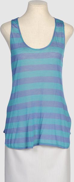Adam Lippes Adam By Adam Lippes - Sleeveless T-shirts - Lyst