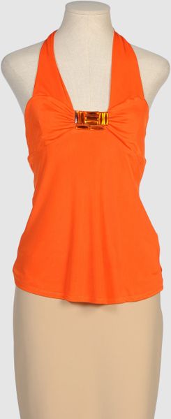 Rock & Republic Top in Orange - Lyst