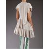 Bernhard Willhelm Frill Detail Tshirt in Beige - Lyst