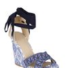 Theodora & Callum 120 Mm Biarritz Song Holiday Wedges in Blue - Lyst