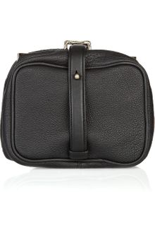 Alexander Wang Dionne Textured-leather Clutch - Lyst