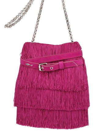 Christian Louboutin Frangine Suede Strap Shoulder Bag - Lyst
