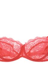 Deborah Marquit Florescent Lace Demi Bra