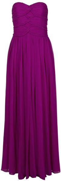 Notte By Marchesa Strapless Gown - Lyst