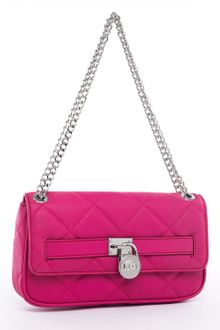 Michael Kors Michael Hamilton Quilted Flap Shoulder Bag Hot Pink - Lyst