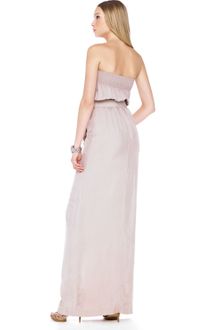 Michael Kors Michael Strapless Maxi Dress - Lyst