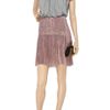 Alberta Ferretti Plissé Silkblend Skirt in Pink (purple) - Lyst