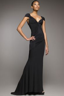 Donna Karan New York Cap-sleeve Gown - Lyst