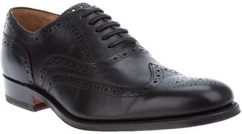Grenson Brogue Shoe - Lyst