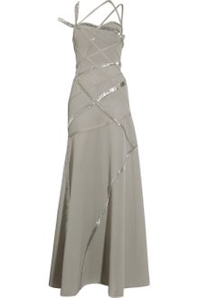 Hervé Léger Beaded Multi-strap Gown - Lyst