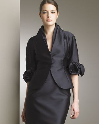 Redux Charles Chang-lima Rosette Silk Jacket - Lyst