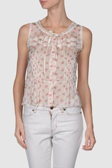 D&G Sleeveless Shirt - Lyst