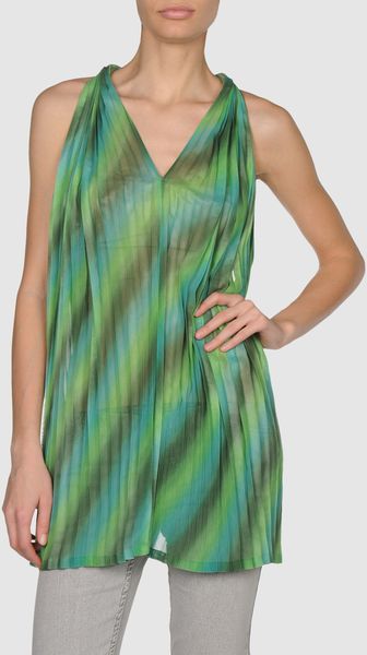 Issey Miyake Fête Top - Lyst