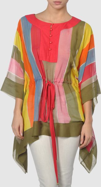 Moschino Cheap & Chic Blouse in Red - Lyst