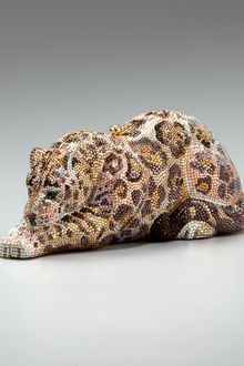 Judith Leiber Jaguar Minaudiere - Lyst