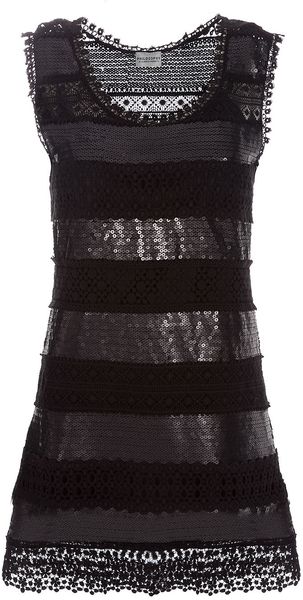 Philosophy di Alberta Ferretti Panelled Dress - Lyst