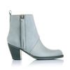Acne Pistol Short Booties in Blue (denim) - Lyst
