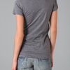 Lna Crew Neck Tee in Gray (grey) - Lyst