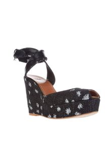 Maloles Peep Toe Wedge - Lyst