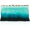 Valentino Embellished Ombré Chiffon Clutch in Blue - Lyst