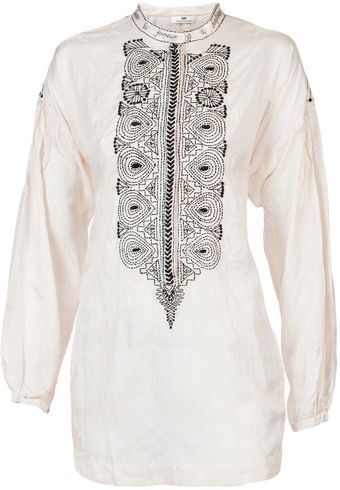 Day Birger Et Mikkelsen Ethnic Silk Top - Lyst