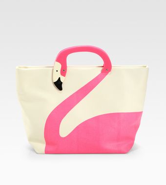 Kate Spade Jezibel Flamingo Tote - Lyst