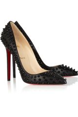 Christian Louboutin Pigalle Spikes 120 Studded Leather Pumps