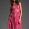Tracy Reese Classic Frock in Watermelon in Pink - Lyst