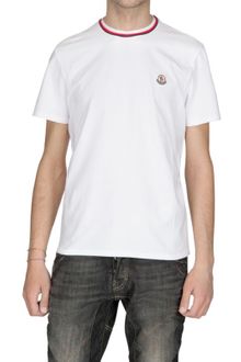 Moncler Stretch Jersey Logo T-shirt - Lyst