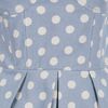 Aryn K. Aryn K Womens Polka Dot Strapless Dress  Blue Multi in Blue - Lyst