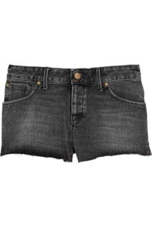 Aubin & Wills Wavell Cut-off Denim Shorts - Lyst