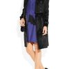 Burberry Prorsum Woolblend and Rabbit Coat in Black - Lyst
