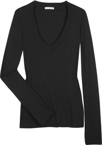 James Perse Loose-fit Long-sleeve T-shirt - Lyst