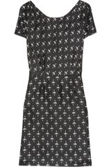 J.Crew Printed Silk-shantung Dress