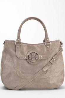 Tory Burch Printed Lizard Amanda Hobo - Lyst