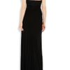 Zac Posen Stretchjersey Strapless Gown in Black - Lyst