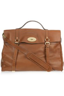 Mulberry Oversized Alexa Leather Weekend Bag - Lyst