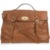 Mulberry Oversized Alexa Leather Weekend Bag in Brown (oak) - Lyst