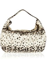 Alaïa Floral-print Calf Hair Hobo