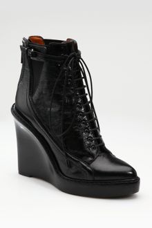Givenchy Megan Wedge Ankle Boots - Lyst