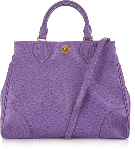 Marc By Marc Jacobs Lucy Ostricheffect Pvc Tote in Purple (violet) - Lyst